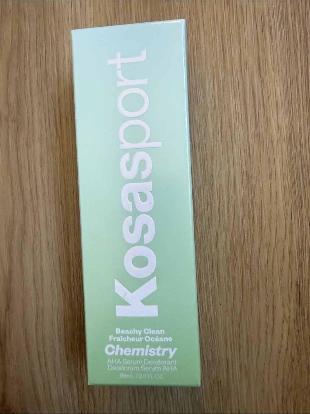 Kosas Chemistry Beachy Clean AHA Serum Deodorant
